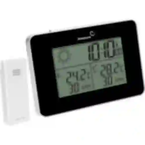 RCC Wetterstation - Thermometer/Hygrometer mit Uhr