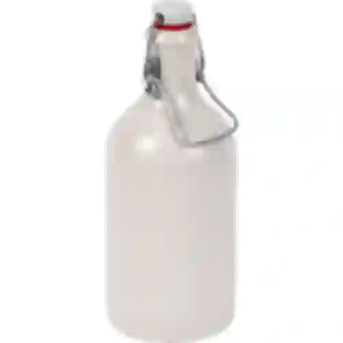 Steinzeug-Flasche 0,5 l, luftdichter Verschluss