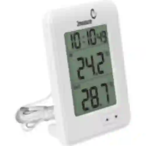 Thermometer – Elektronisches, Sensor, weiß