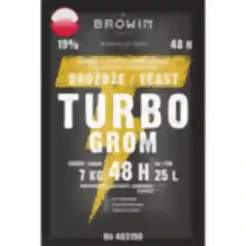 Turbo-Hefe Grom 48h, 150 g