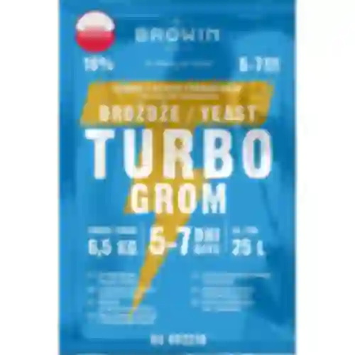 Turbo-Hefe Grom 5-7 Tage - 85 g