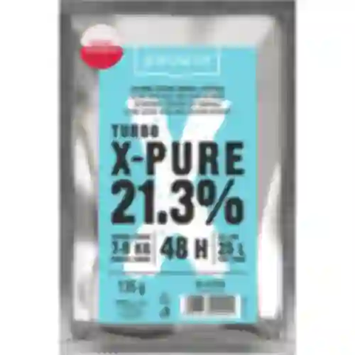 Turbo-Hefe X-Pure 21,3%, 48h, 135 g