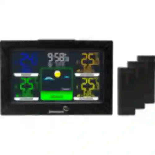 Wetterstation - elektronisch, 3 Sensoren, Thermometer und Hygrometer