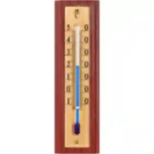 Zimmerthermometer mit goldfarbener Skala (-10°C bis +50°C) 12cm, mix