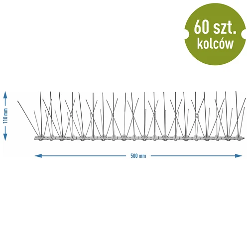 Vogelspikes, auf Kunststoffstreifen, 10 Stk. - 9 ['Vogelabwehr', ' Vogelspikes', ' Vogelspikes', ' Vogelabwehr Metallspikes', ' Taubenspikes aus Stahl', ' Fensterbankspikes', ' Vogelspikestreifen', ' Vogelspikestreifen', ' Vogelstreifen aus Kunststoff', ' Vogelschutz', ' Taubenschutz', ' Fassadenschutz gegen Vögel', ' Vogelabwehr', ' Fensterbank reinigen', ' Spikes auf Kunststoffstreifen', ' Vogelspikes-Set', ' effektiver Schutz gegen Tauben', ' Vögel', ' Vogelabwehrspikes', ' Vogelabwehrstreifen', ' wie man Vögel effektiv abwehrt', ' vogelsichere Spikes', ' vogelsichere Spikestreifen']