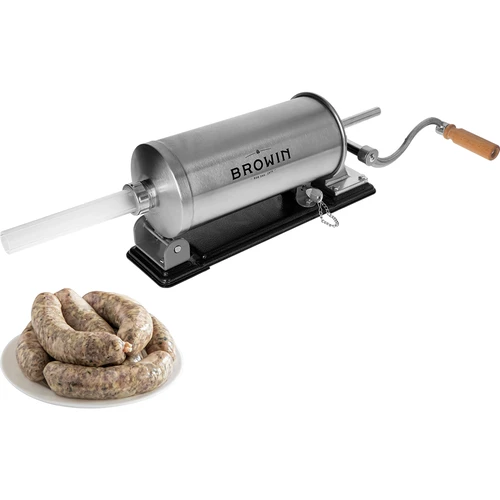 Waagerechter Wurstfüller 3 kg - 4 ['zum Füllen von Würsten', ' für Hausmacherwurst', ' Schorle', ' gastronomische Füllmaschine', ' Metzgereiausrüstung', ' große Füllmaschine']