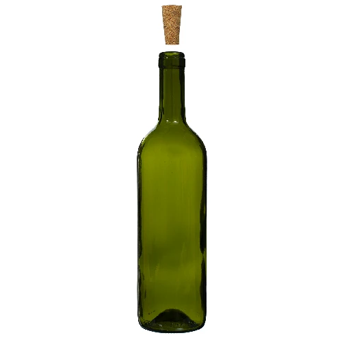 symbol:631471 Boredeaux olivgrün Weinflasche 8er-Pack. 0,75ml